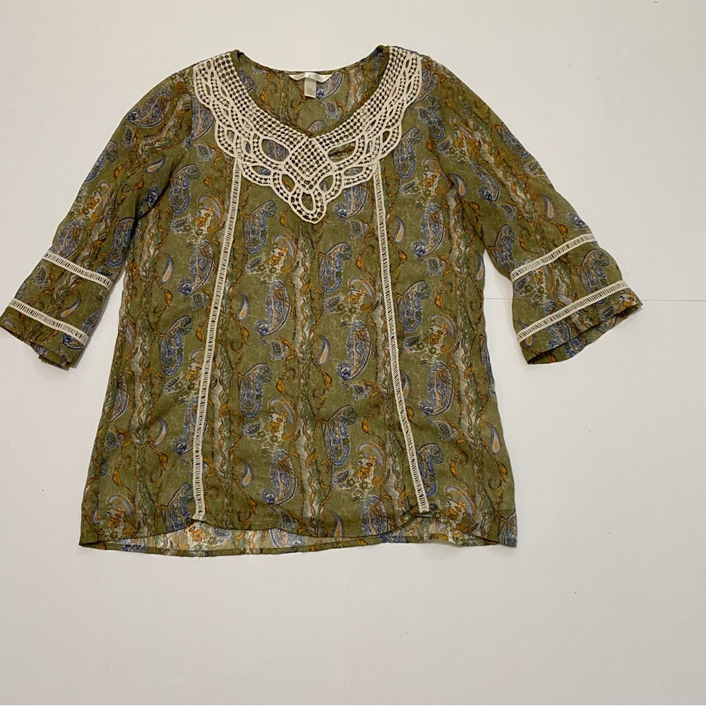86. 90,s Y2K Vintage Krazy Kat floral blouse size small